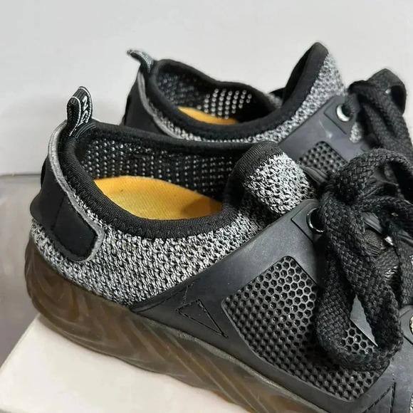 Indestructible Beyond Protection Black White Soft Steel Toe Mens Sneakers Sz 40 - Picture 9 of 13